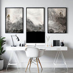 Pictures for Office | Framed Landscape Print Set of 3