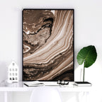Framed wall art abstract | set of 3 wall art prints
