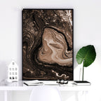 Framed wall art abstract | set of 3 wall art prints