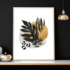 Unique Wall Art for Living Room – Set of 3 Framed Prints