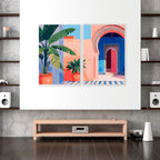 Moroccan Art Prints | Set of 2 Hallway Wall Decor