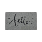 Hello Print PVC Spaghetti Looper Door Mat - 75x44cm