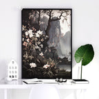 Chinoiserie Posters | Set of 3 Black & White Wall Prints