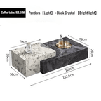 HUYU LUXURY MARBLE COFFEE TABLE - MOOAZAA 