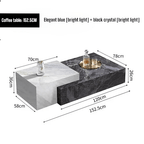 HUYU LUXURY MARBLE COFFEE TABLE - MOOAZAA 