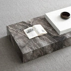 HUYU LUXURY MARBLE COFFEE TABLE - MOOAZAA 