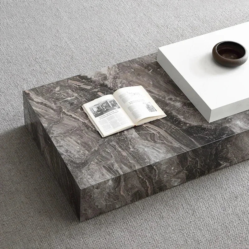 HUYU LUXURY MARBLE COFFEE TABLE - MOOAZAA 