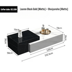 HUYU LUXURY MARBLE COFFEE TABLE - MOOAZAA 