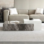 HUYU LUXURY MARBLE COFFEE TABLE - MOOAZAA 