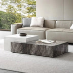 HUYU LUXURY MARBLE COFFEE TABLE - MOOAZAA 