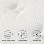 Inofia 26.9cm Hybrid Pocket Spring Mattress – Medium Firm - MOOAZAA