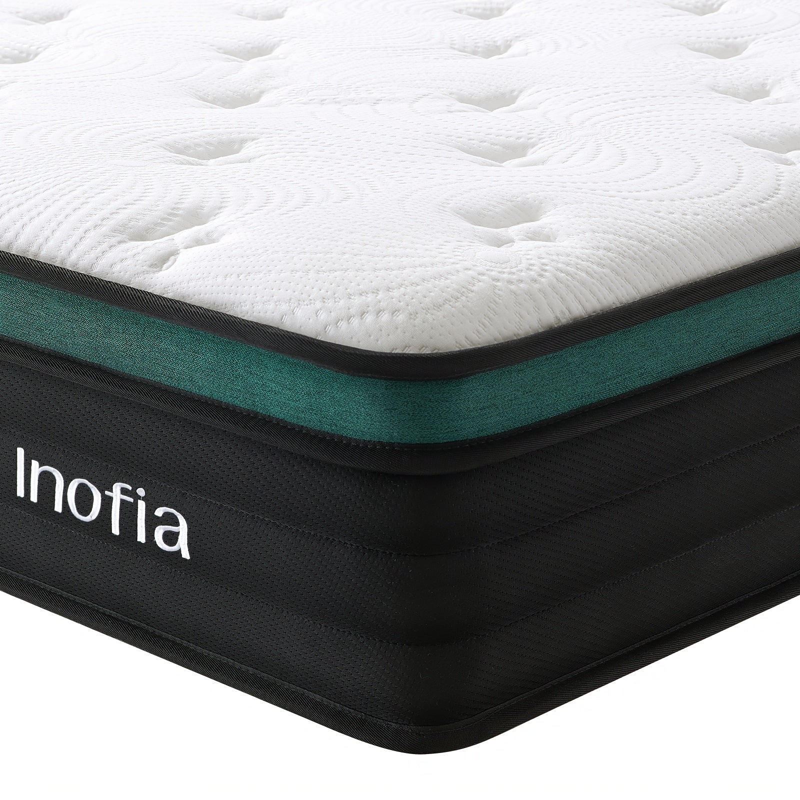 Inofia 26.9cm Hybrid Pocket Spring Mattress – Medium Firm - MOOAZAA