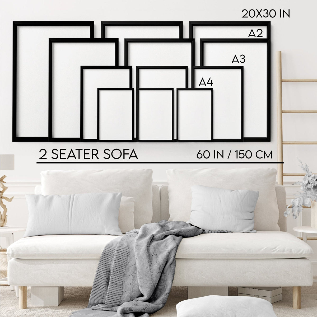 Modern Islamic framed wall art