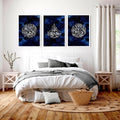 Ramadan decoration | set of 3 Islamic art wall