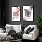 Modern Islamic Wall Art – Set of 2 Prints | AboutWallArt