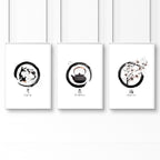 Japan Art | Set of 3 wall art prints