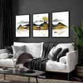 Japandi Wall Art Set of 3 | Framed Prints