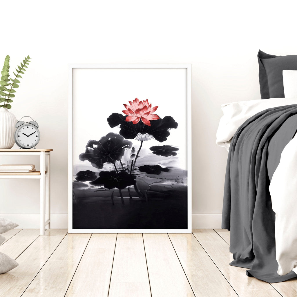Japandi Decor | Set of 3 Asian Inspired Wall art Prints