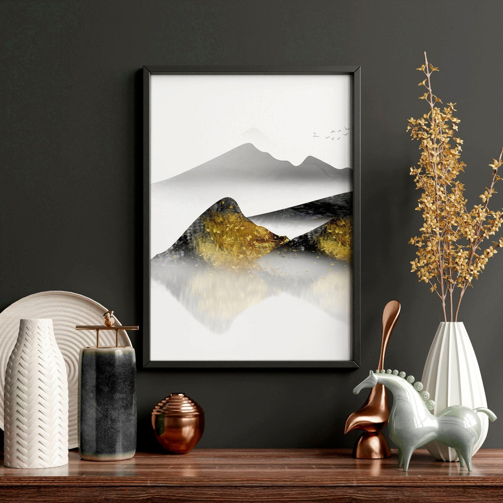 Japandi Wall Art Set of 3 | Framed Prints