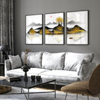 Japandi Wall Art Set of 3 | Framed Prints