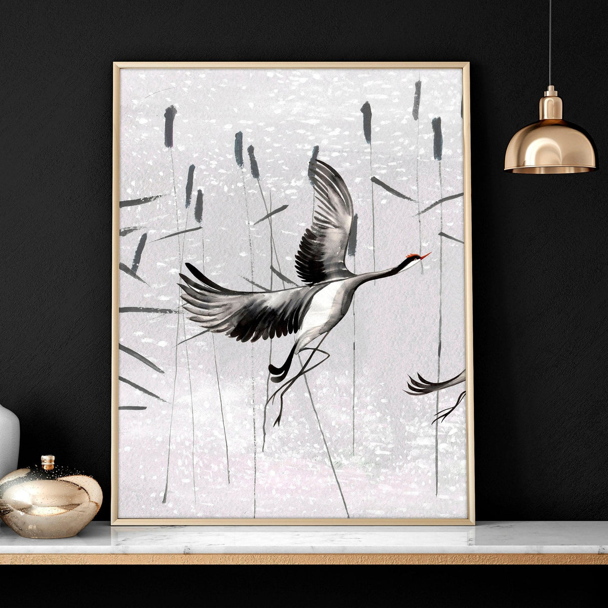 Japanese print art | set of 2 wall art prints