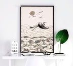 Japanese Art Frames – Set of 2 Prints