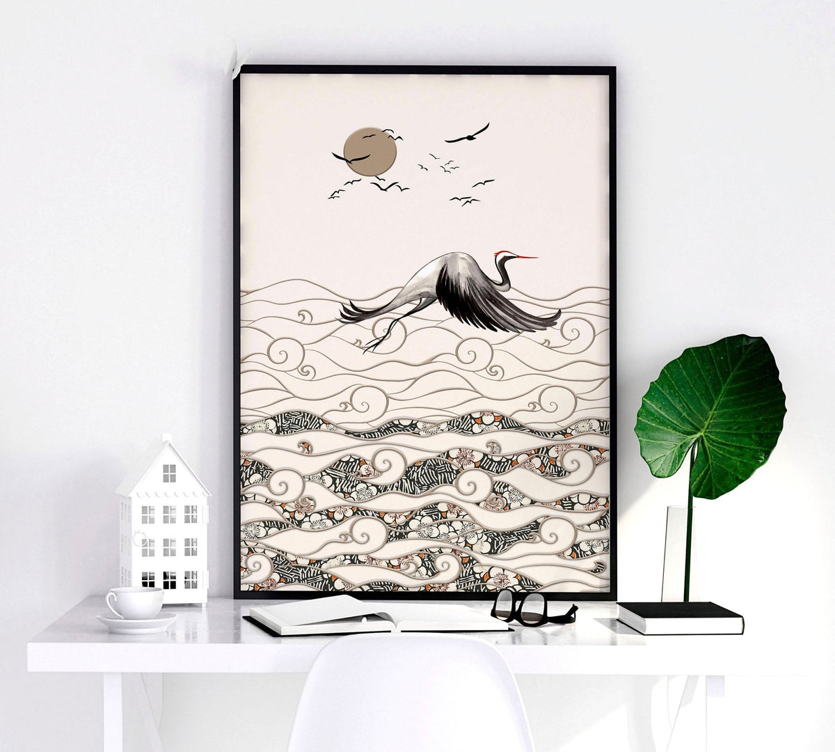Japanese Art Frames – Set of 2 Prints