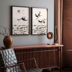 Japanese Art Frames – Set of 2 Prints