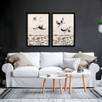 Japanese Art Frames – Set of 2 Prints