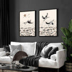 Japanese Art Frames – Set of 2 Prints