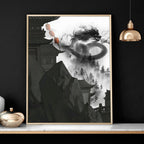 Dragon wall art | set of 3 prints for home office decor