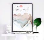 Bedroom Wall Art | Japanese Set of 3 Framed Prints