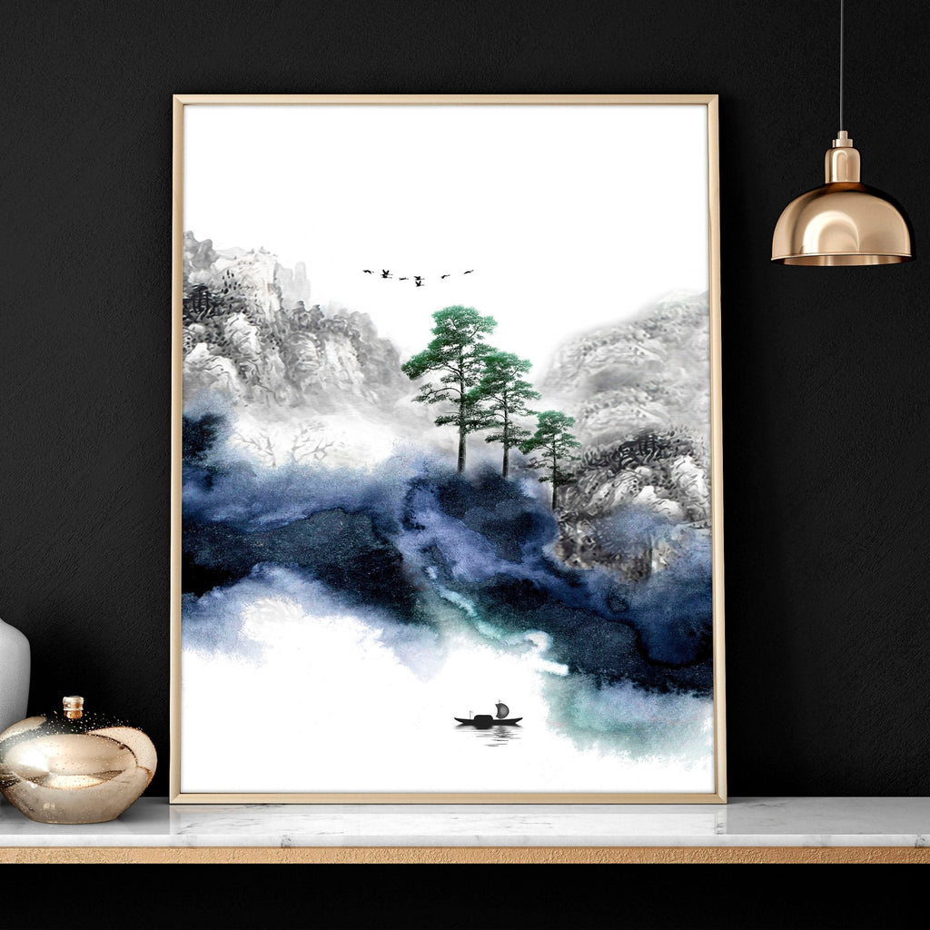 Set of 3 Japanese Prints | Japanese Wall Art