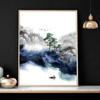 Set of 3 Japanese Prints | Japanese Wall Art