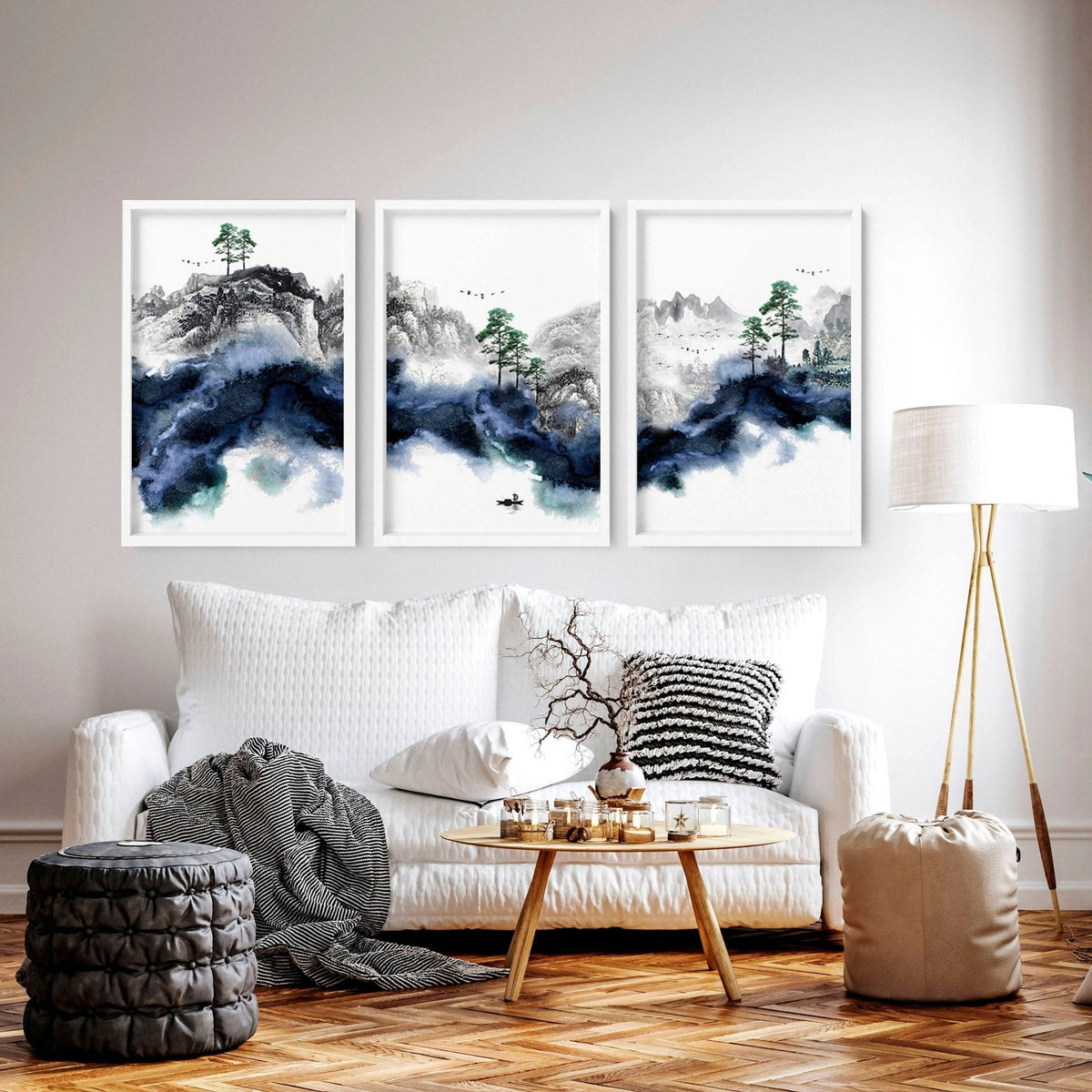 Set of 3 Japanese Prints | Japanese Wall Art