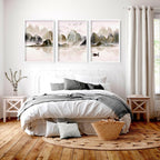 Wall decor bedroom | set of 3 wall art prints