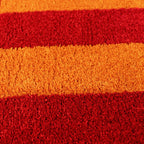 Joli Geometric Red & Orange Rug