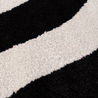 Joli Wave Black & White Rug
