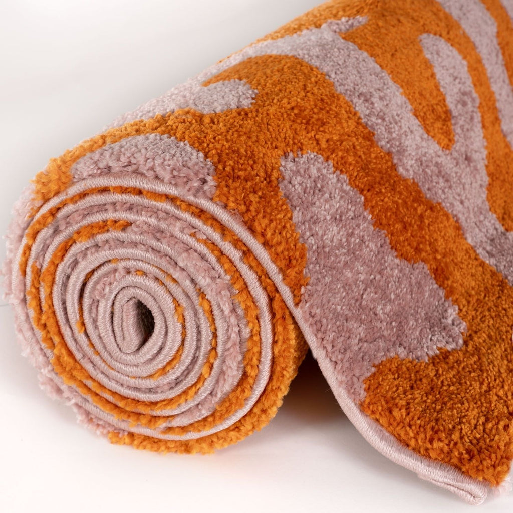 Joli Doodle Orange & Pink Rug