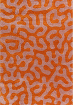Joli Doodle Orange & Pink Rug