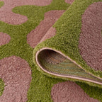 Joli Doodle Green & Pink Rug