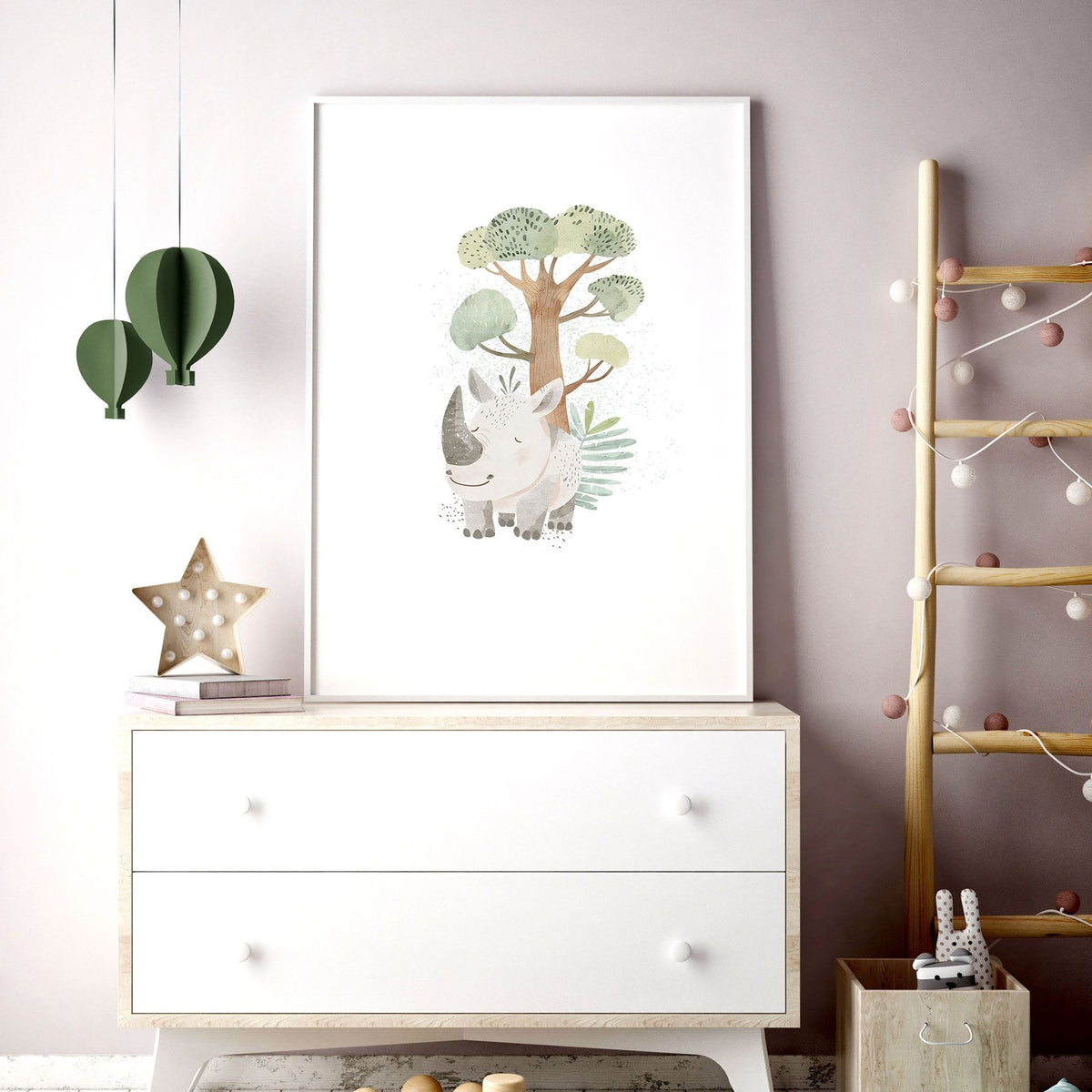 Kids Prints for Bedroom | Jungle Nursery Set of 3