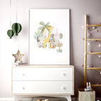 Kids Prints for Bedroom | Jungle Nursery Set of 3