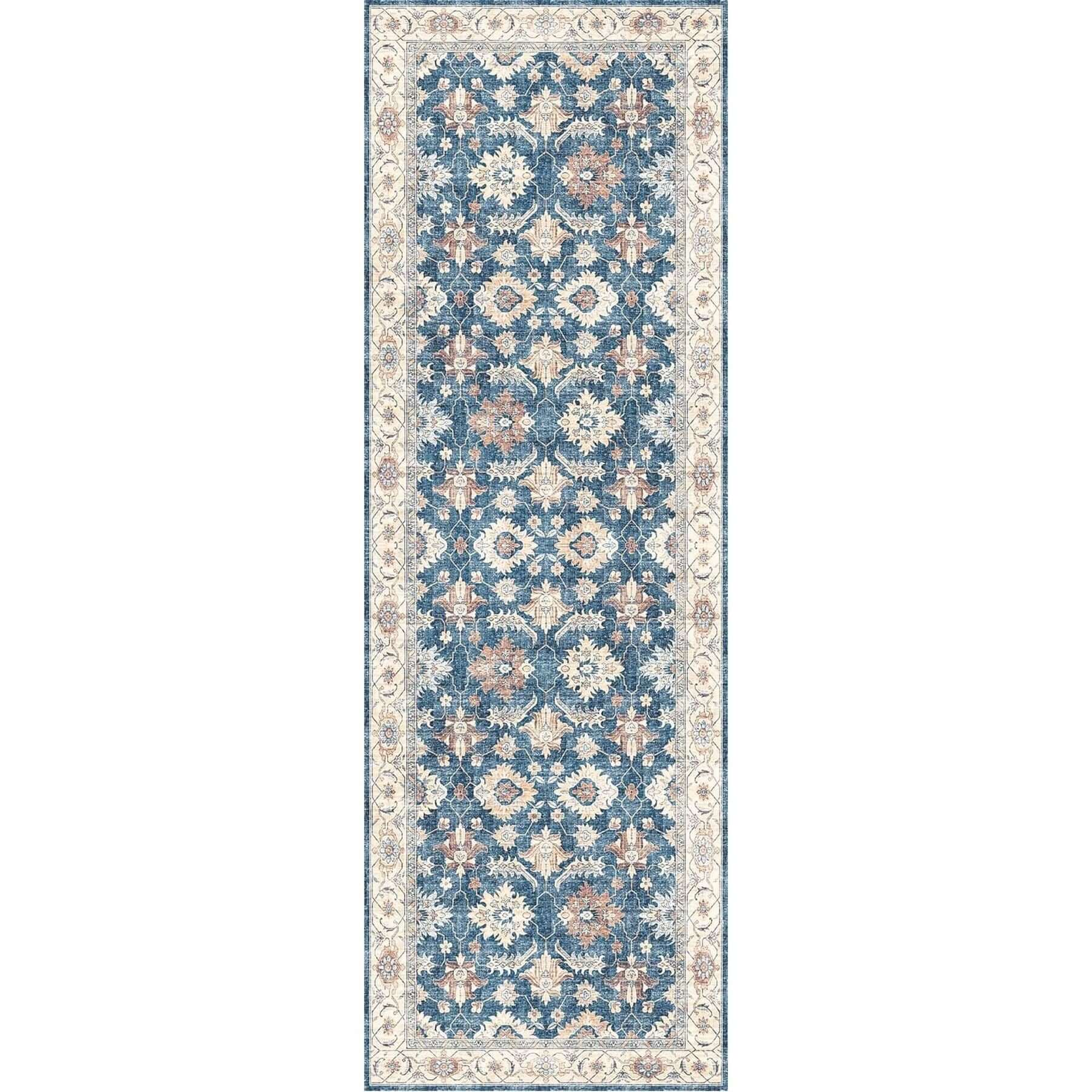 Jurdar Vintage Washable Rug - MOOAZAA