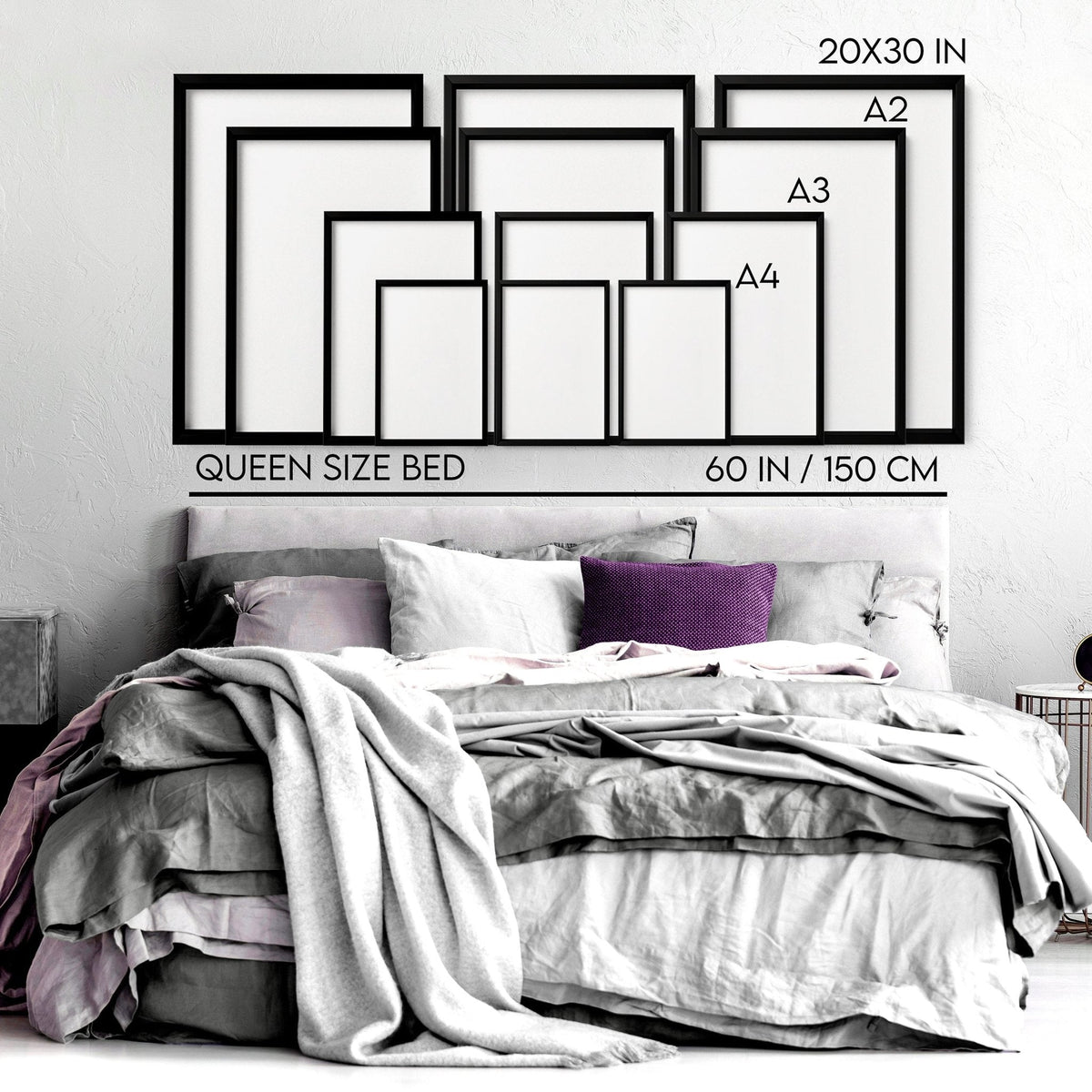 Landscape Canvas Wall Art | Set of 3 Asian Inspired Wall art Prints