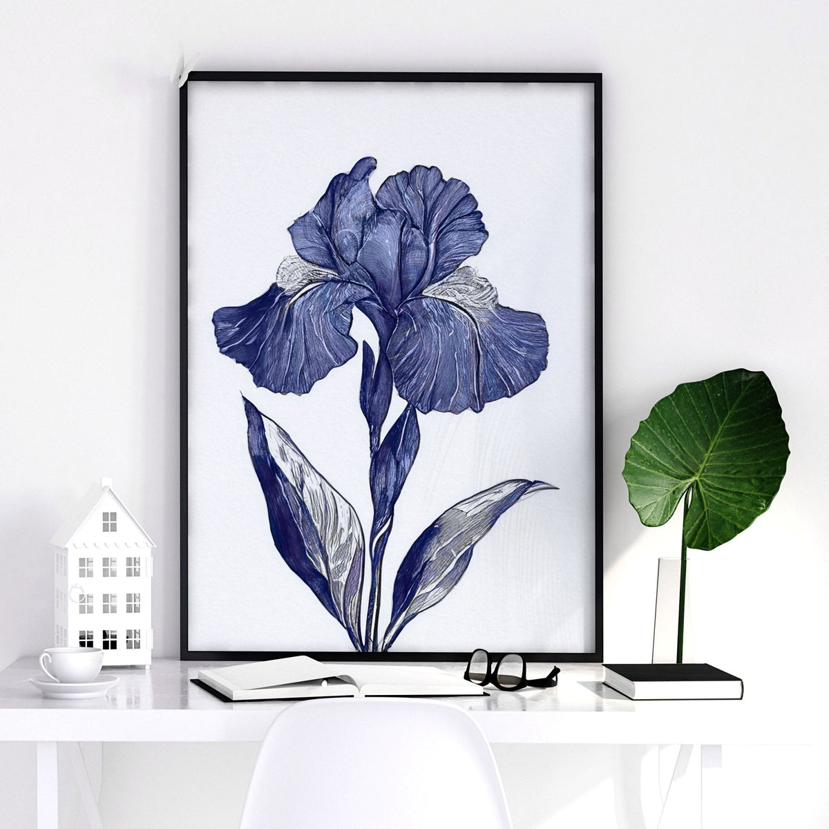 Large Wall Hanging | Set of 3 Botanical Wall art Prints