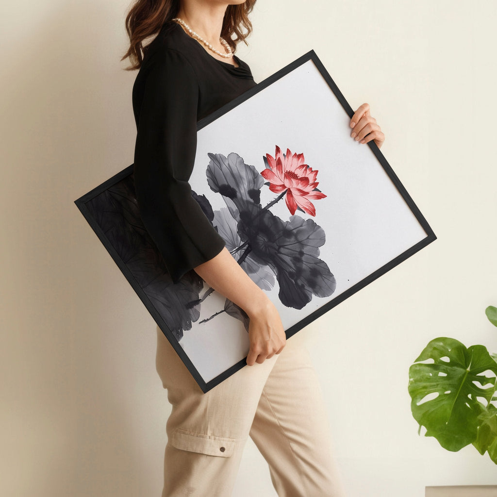 Poster Wall Art | Set of 3 Asian Inspired Prints