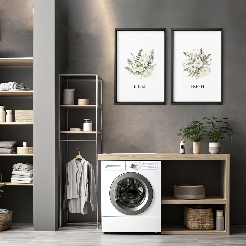 Laundry Room Pictures | Farmhouse Style Wall Art Prints