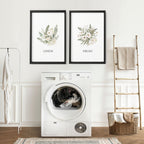 Laundry Room Pictures | Farmhouse Style Wall Art Prints