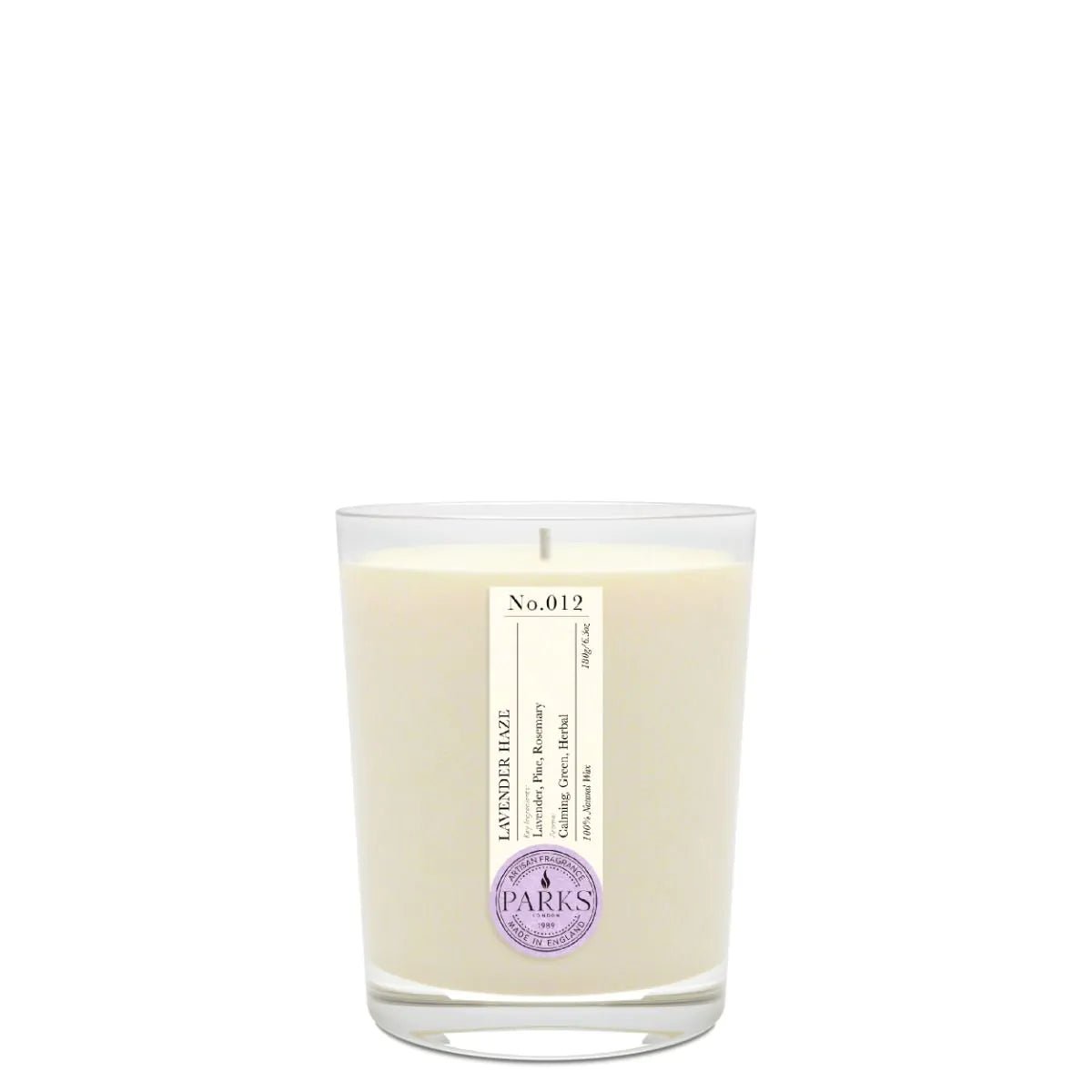 LAVENDER HAZE SCENTED CANDLE 180G - MOOAZAA
